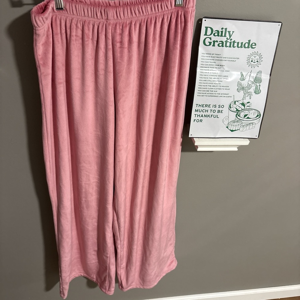 Cozy Pink Lounge Pants
